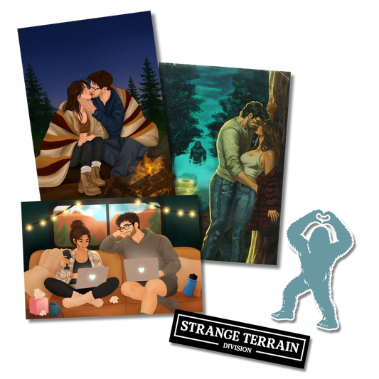 Silent Shadows: Art + Sticker Pack